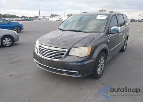 2014 Chrysler Town & Country Touring-L 30Th Anniversary из США, поврежденный, VIN 2C4RC1CG8ER418011